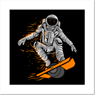 Onewheel Astronaut Posters and Art